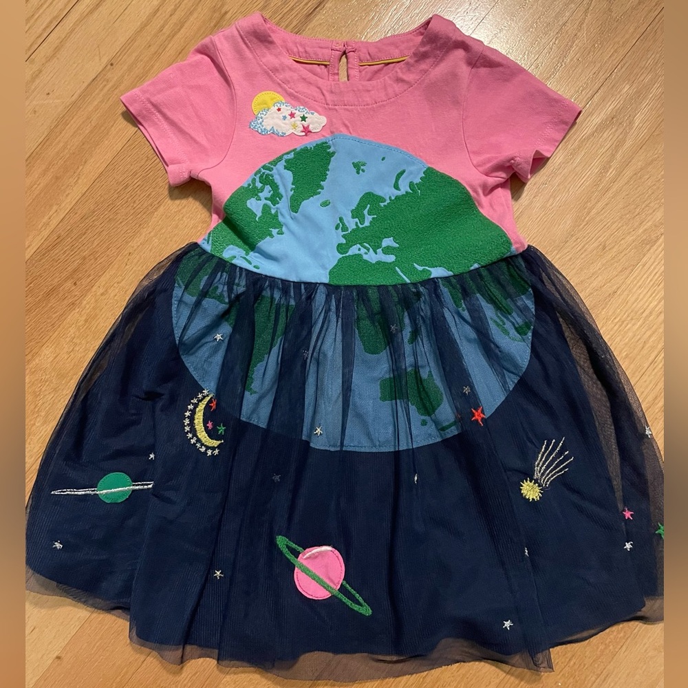 Mini Boden Size 2-3 Tulle Skirt Dress